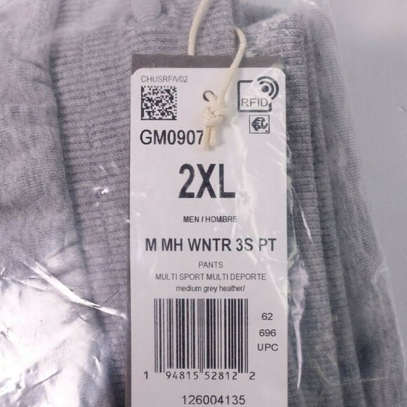 NEW adidas Winter 3-Stripes Pants GM0907 Grey - Picture 10 of 11